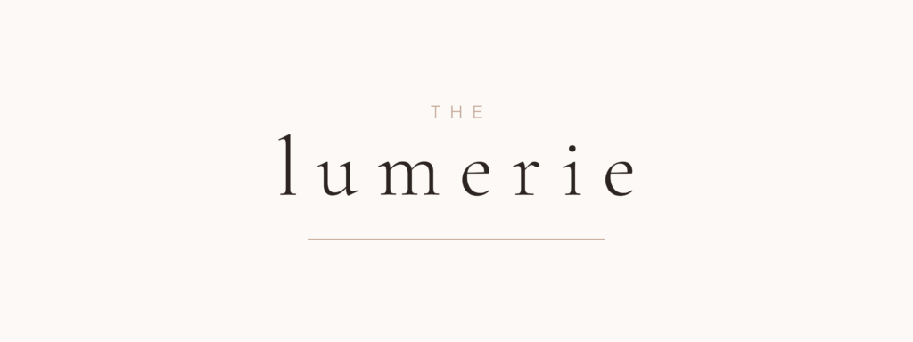 thelumerie home and lifestyle blog logo