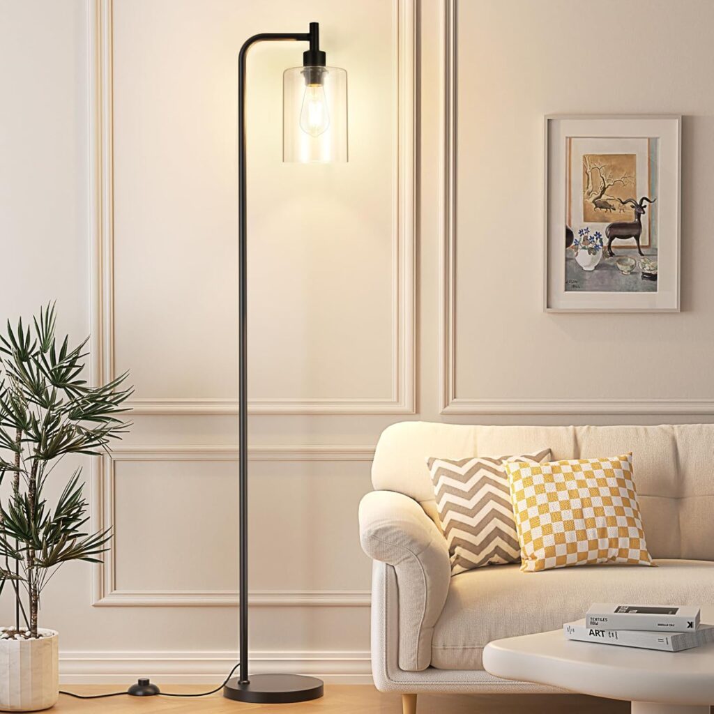 warm floor lamp